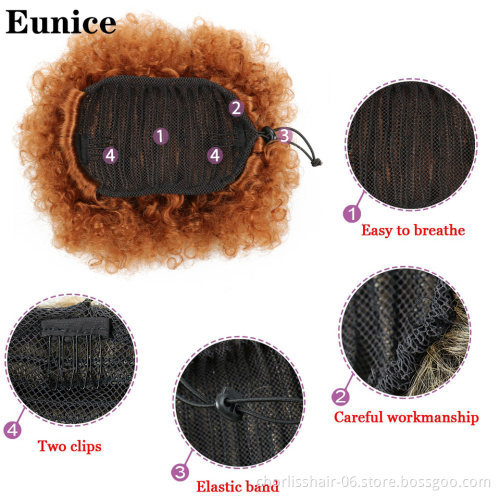 Factory Price Top Quality Chorliss For Black Women Explosive Chignon Synthetic Puff Drawstring Ponytail Chignon Bun Hair